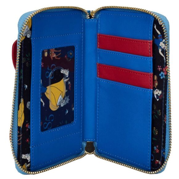 Loungefly Disney Snow White Cosplay Bow Zip-Around Wallet - Picture 4 of 4